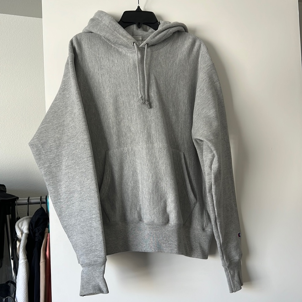 Champion Reverse Weave Hoodie - Gray
